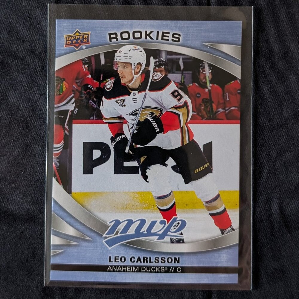 Leo Carlsson Rookie RC Hockey Card